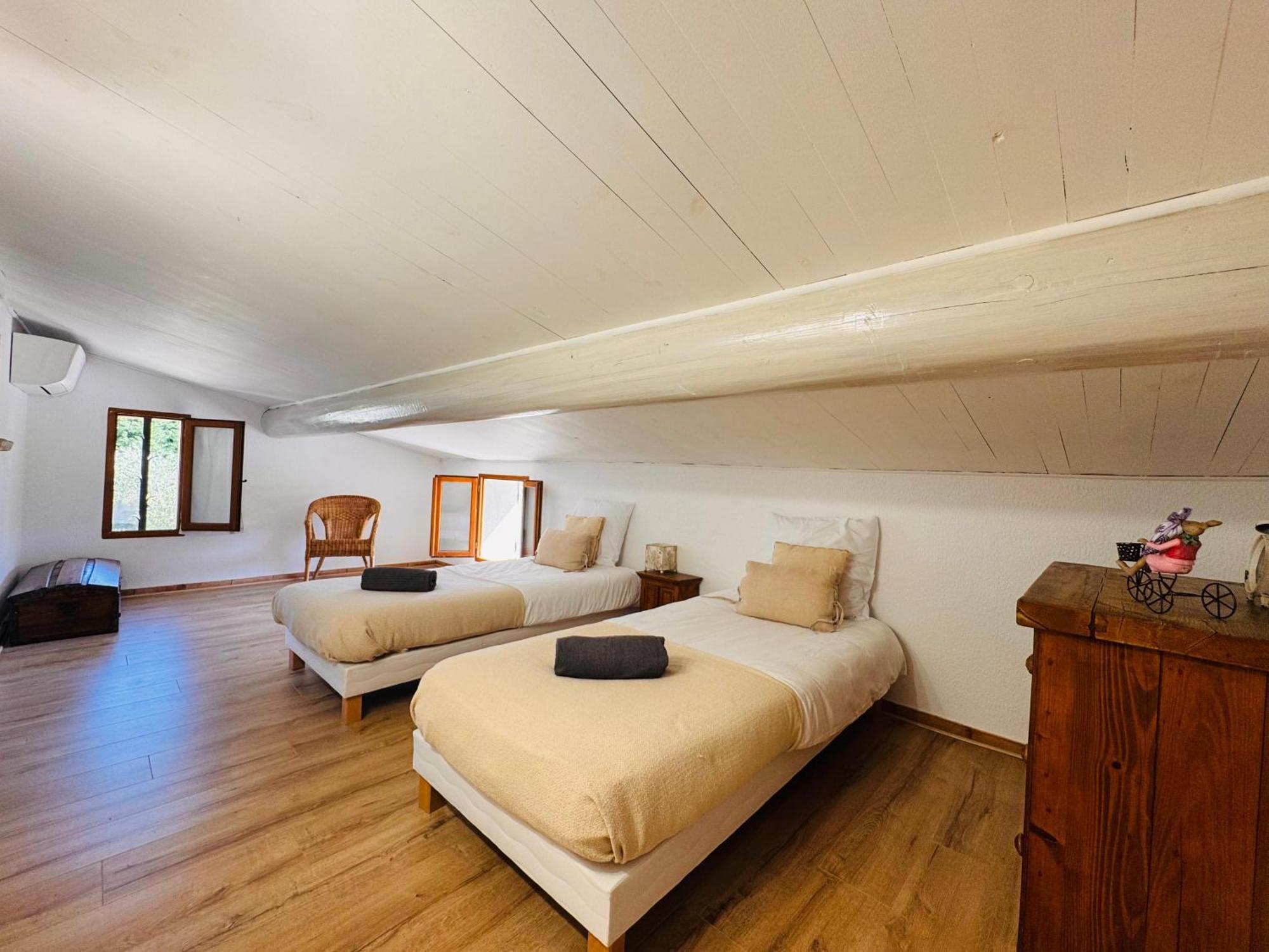 Villa Mas Des Anges à Entrechaux Extérieur photo